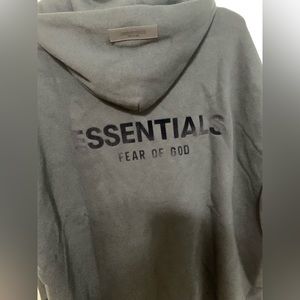 Fear of God Essentials Hoodie Black Size XS